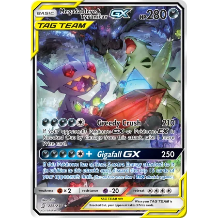 Mega Sableye & Tyranitar-GX