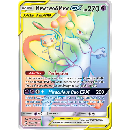 Mewtwo & Mew-GX