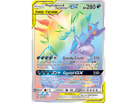 Mega Sableye & Tyranitar-GX