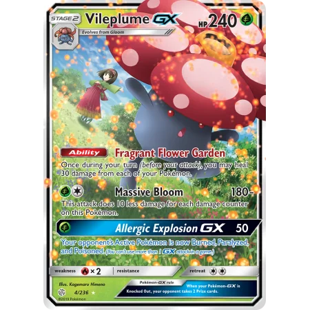Vileplume-GX (Holo)