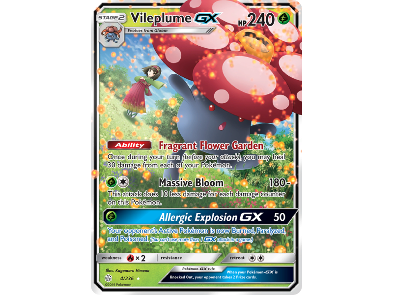 Vileplume-GX (Holo)