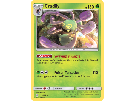 Cradily (Reverse Holo)