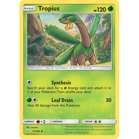 Tropius (Reverse Holo)