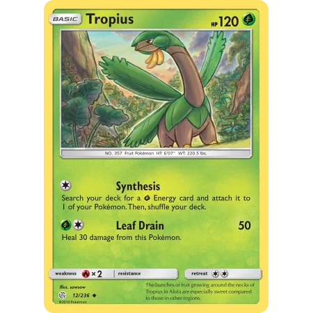 Tropius (Reverse Holo)
