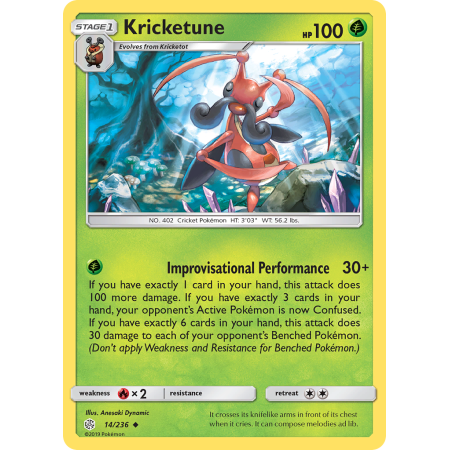 Kricketune (Reverse Holo)
