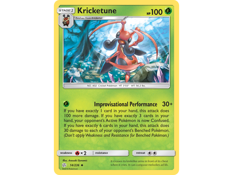 Kricketune (Reverse Holo)