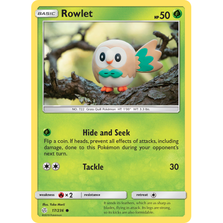 Rowlet (Reverse Holo)