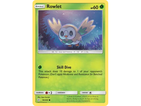 Rowlet (Reverse Holo)