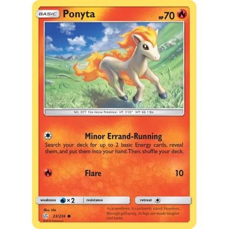 Ponyta (Reverse Holo)