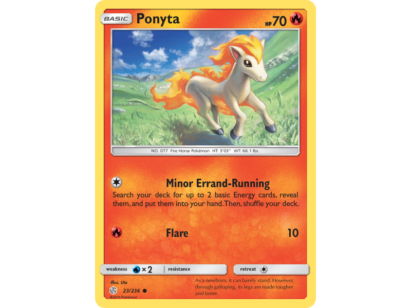 Ponyta (Reverse Holo)