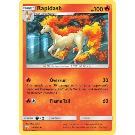 Rapidash (Reverse Holo)