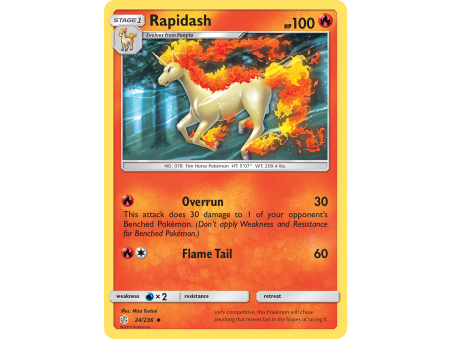 Rapidash (Reverse Holo)