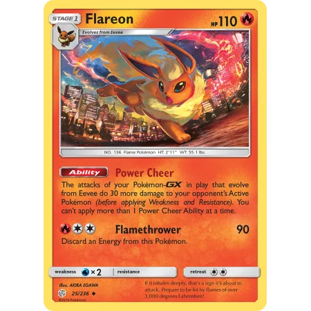 Flareon (Reverse Holo)