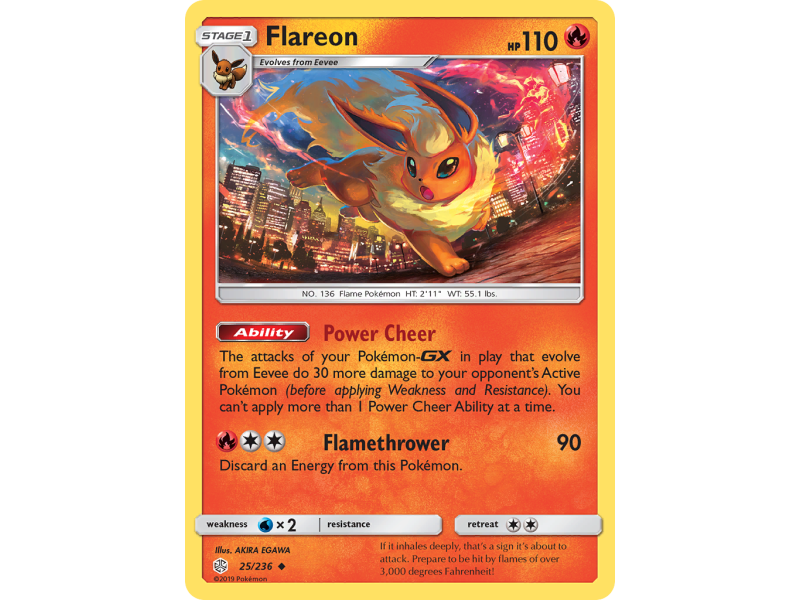 Flareon (Reverse Holo)