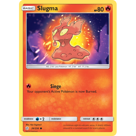 Slugma (Reverse Holo)