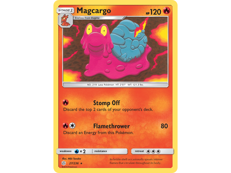Magcargo (Reverse Holo)
