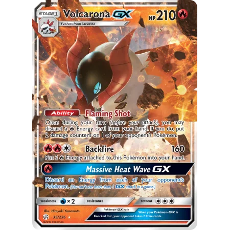 Volcarona-GX (Holo)