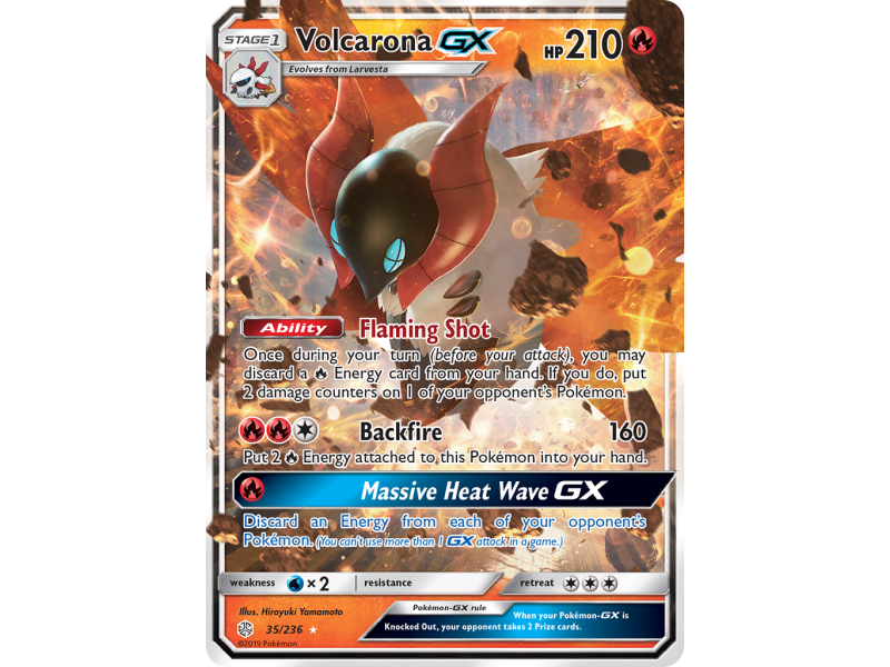 Volcarona-GX (Holo)