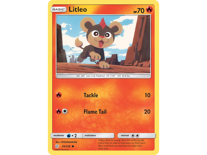 Litleo (Reverse Holo)