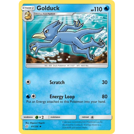Golduck (Reverse Holo)
