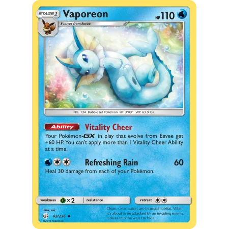 Vaporeon (Reverse Holo)