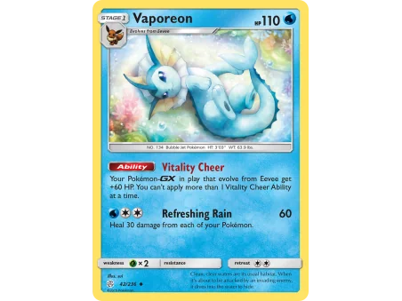 Vaporeon (Reverse Holo)