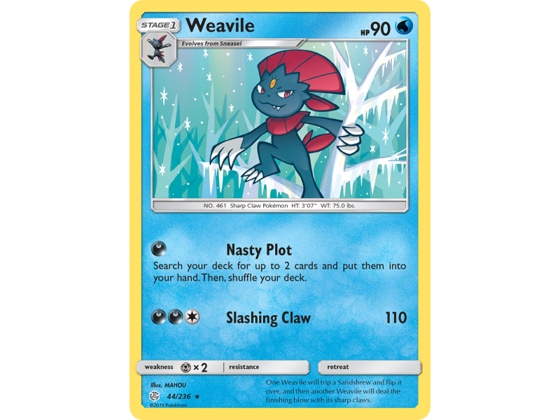 Weavile (Reverse Holo)