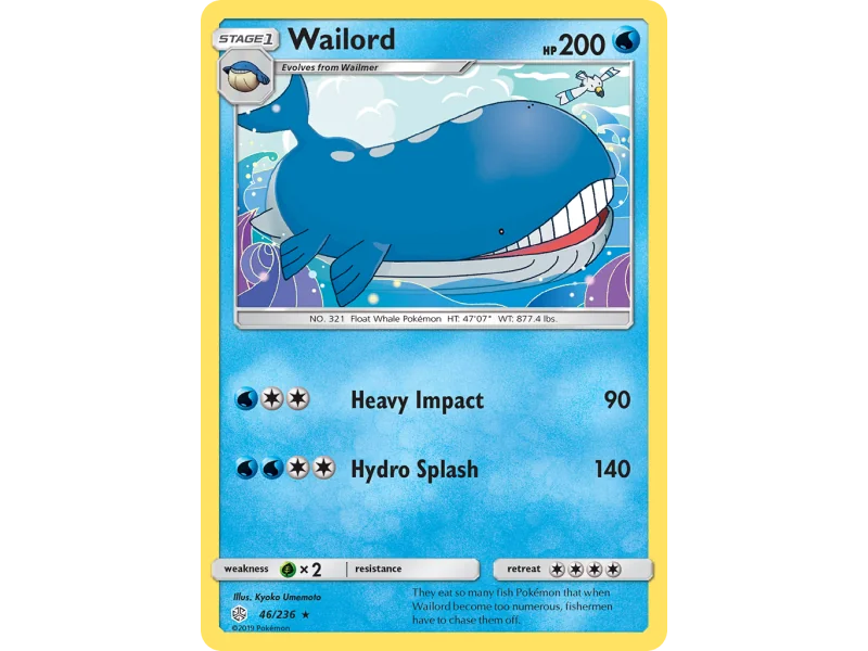 Wailord (Reverse Holo)