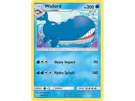 Wailord (Reverse Holo)