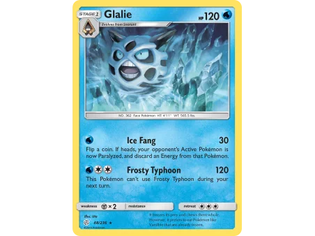 Glalie (Reverse Holo)