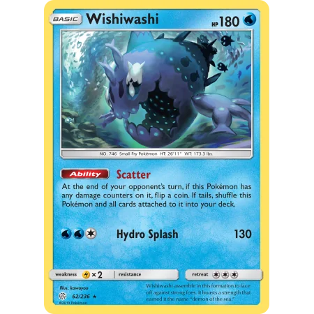 Wishiwashi (Reverse Holo)