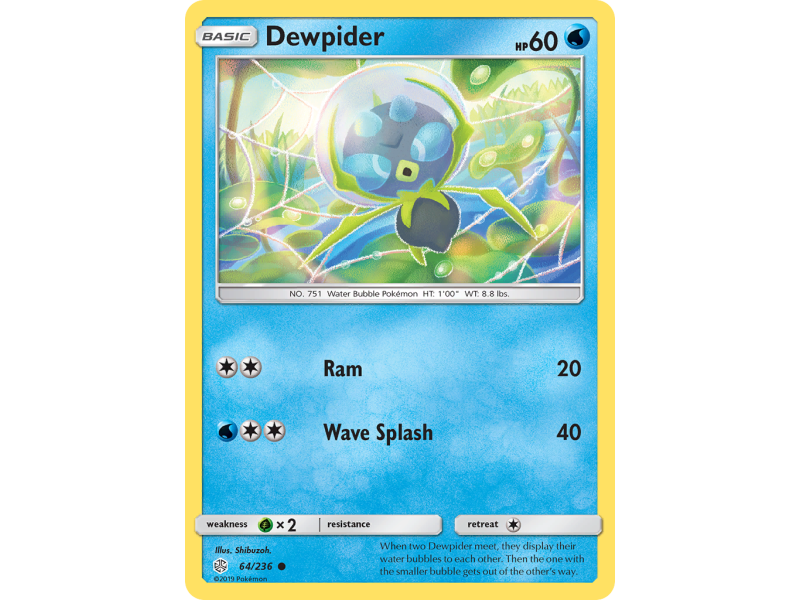 Dewpider (Reverse Holo)