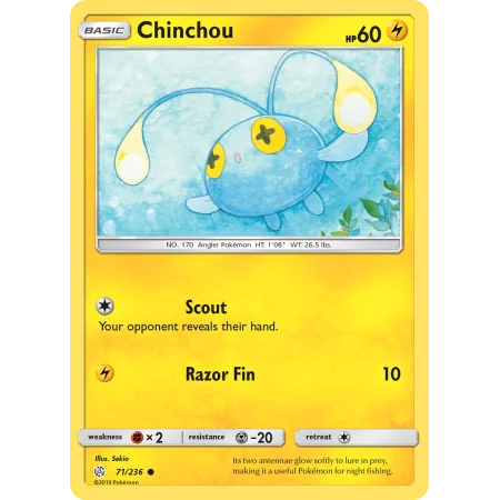 Chinchou (Reverse Holo)