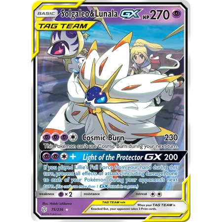 Solgaleo & Lunala-GX (Holo)