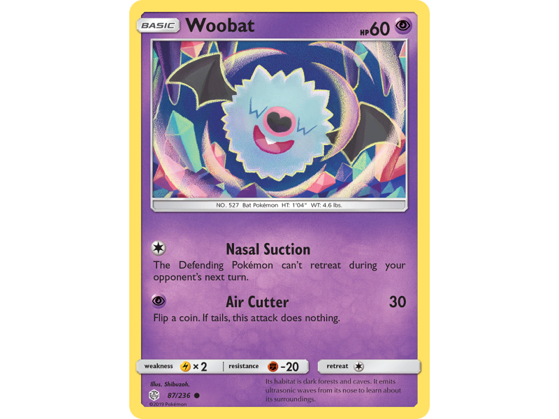 Woobat (Reverse Holo)
