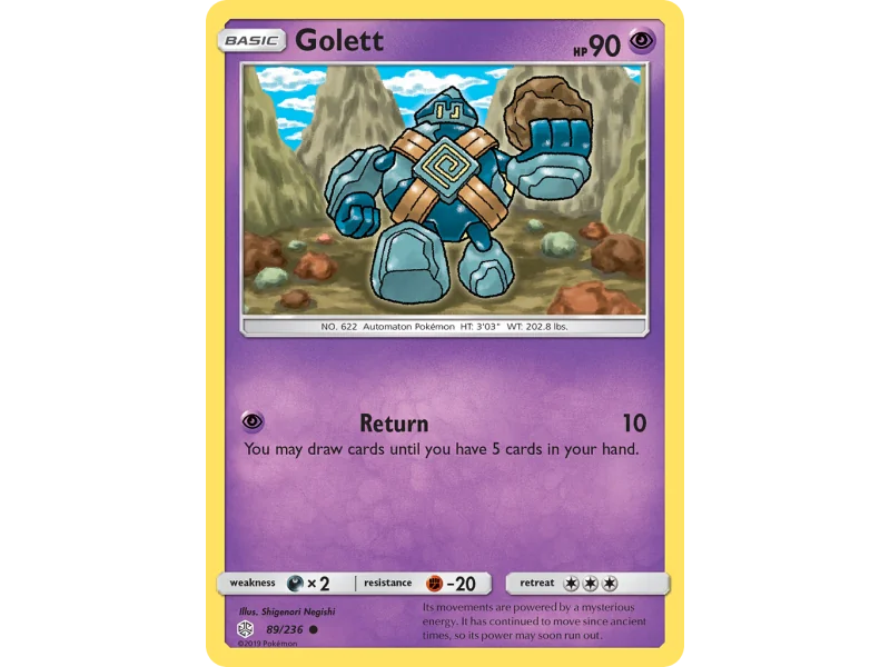 Golett (Reverse Holo)