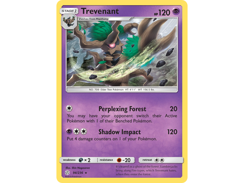 Trevenant (Reverse Holo)