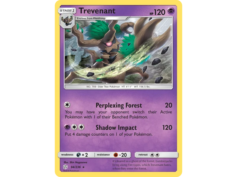 Trevenant (Reverse Holo)
