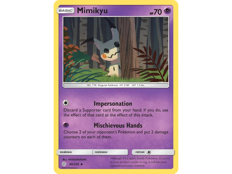 Mimikyu (Reverse Holo)