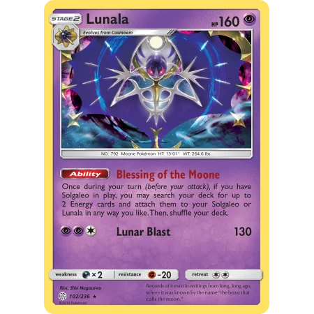 Lunala (Reverse Holo)