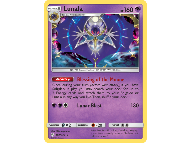 Lunala (Reverse Holo)