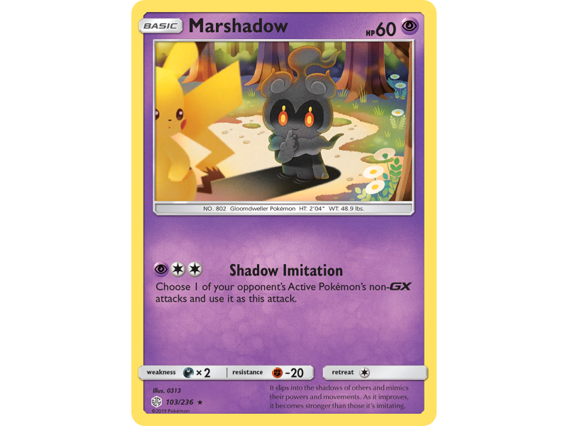 Marshadow (Reverse Holo)