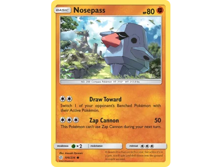 Nosepass (Reverse Holo)