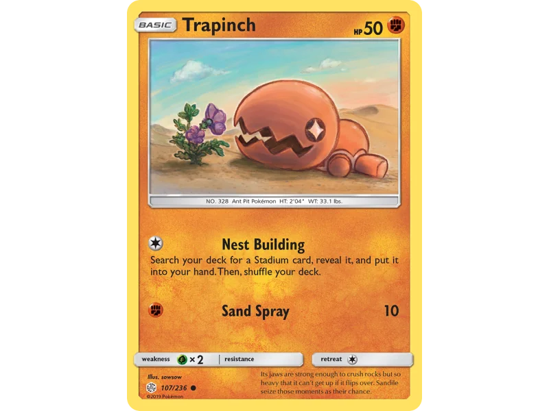 Trapinch (Reverse Holo)