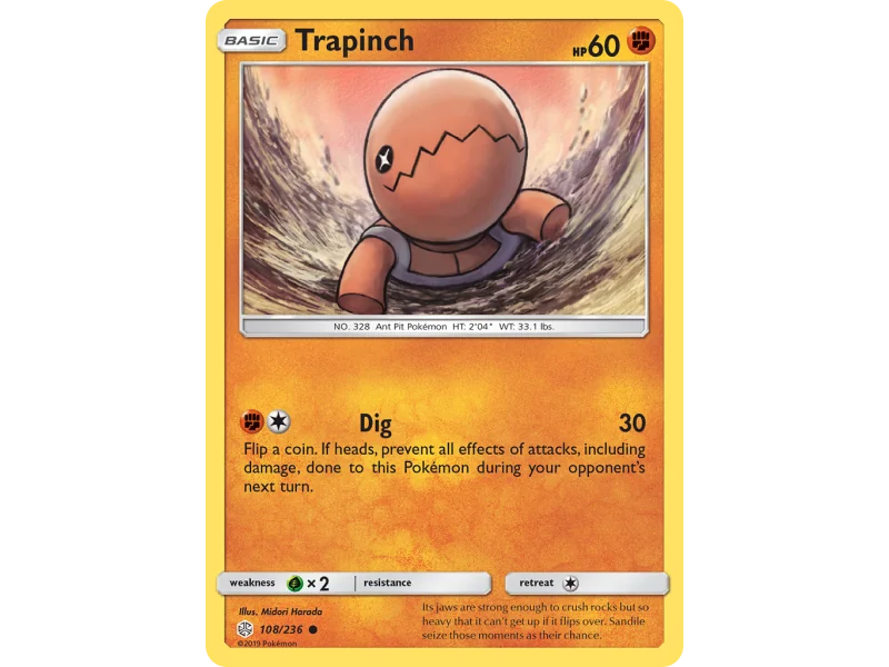 Trapinch (Reverse Holo)