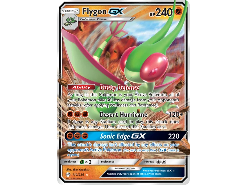 Flygon-GX (Holo)