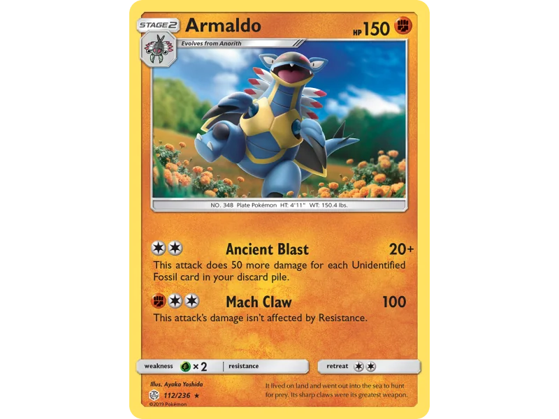 Armaldo (Reverse Holo)