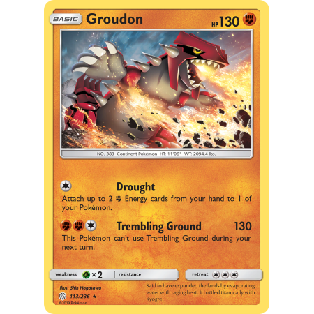 Groudon (Reverse Holo)