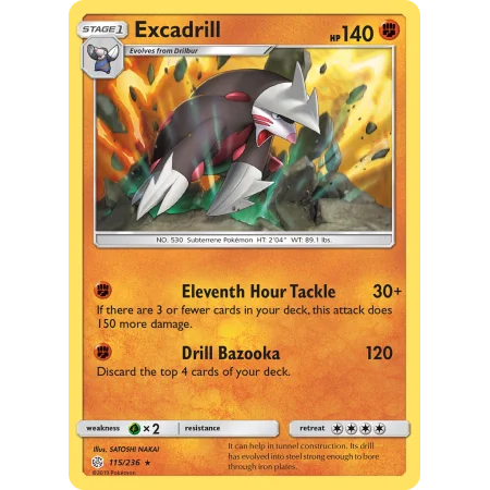 Excadrill (Reverse Holo)