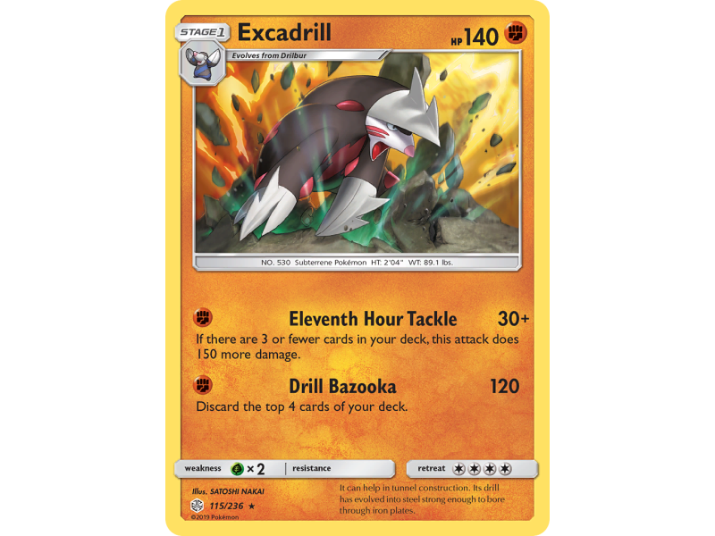 Excadrill (Reverse Holo)